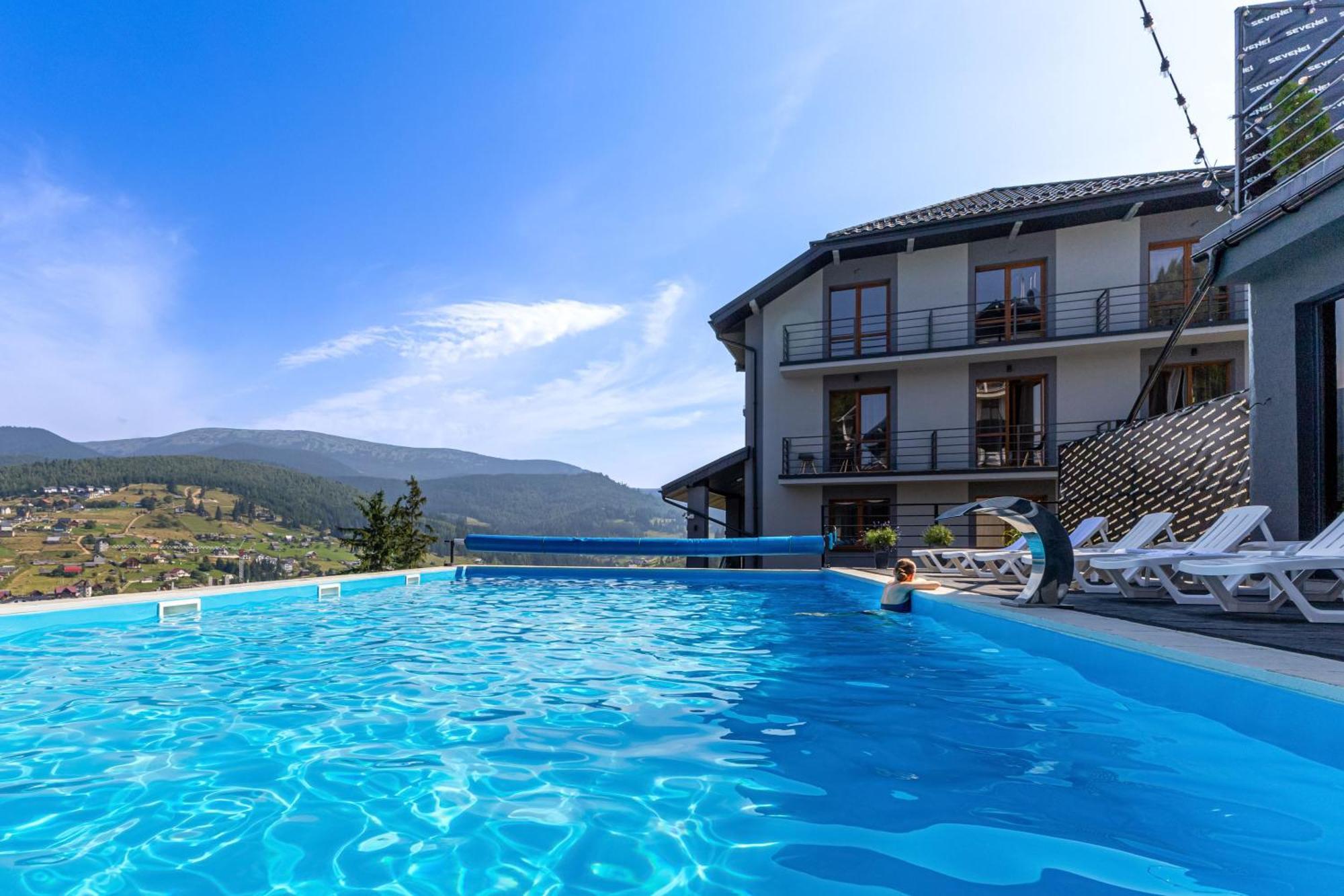 Севеней Готель Bukovel Exterior foto